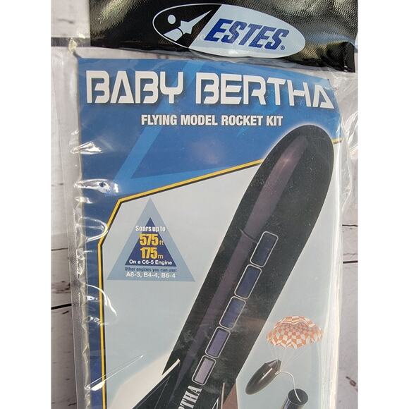 BABY BERTHA ESTES SKILL Intermediate MODEL ROCKET NEW 1261 - Picture 2 of 7